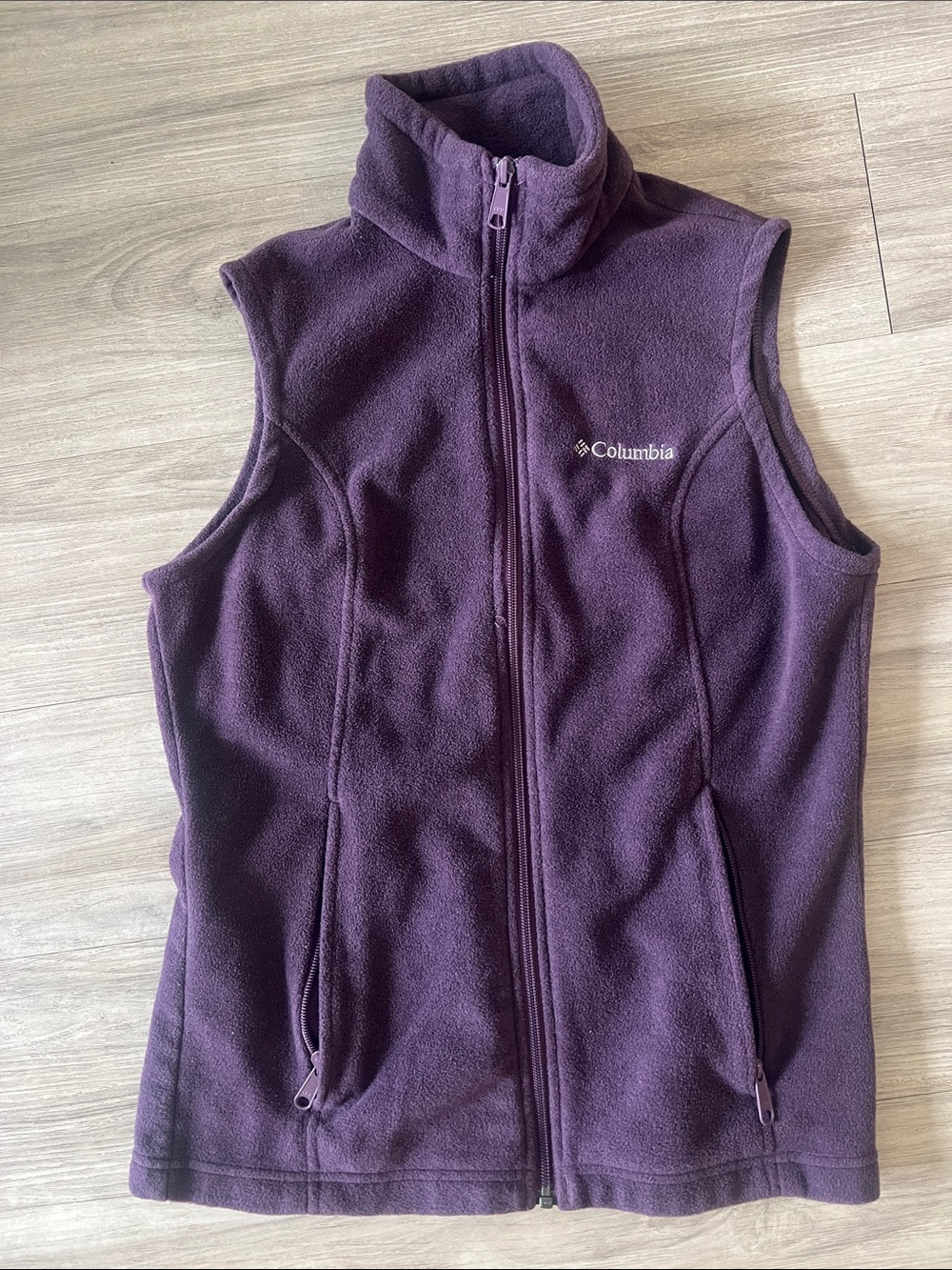 Columbia Women's Deep Purple Fleece Vest